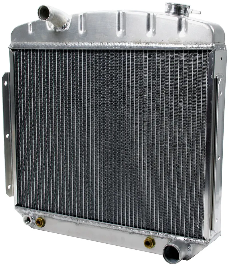 Allstar Performance 30007 Radiator 1957 Chevy 6Cyl W/ Trans Cooler 1