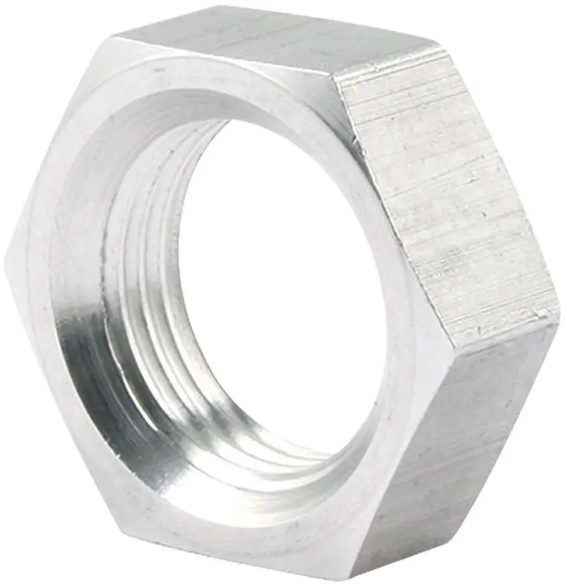 Allstar Performance Aluminum Jam Nuts – 3/4"-16 Lh, Thin O.D., 50-Pack (18299-50) 1