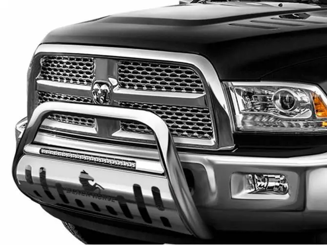 Black Horse Off Road Be-Gmcos Stainless Steel Skid Plate – Heavy-Duty Underbody Protection 1