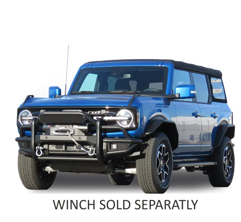 Black Horse Off-Road Heavy-Duty Tubular Grille Guard – Front Bumper Protection 1