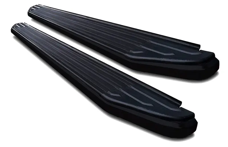 Black Horse Off Road Premium Running Boards – Heavy-Duty Steel, Textured Black Finish (Pr-W1069) 1