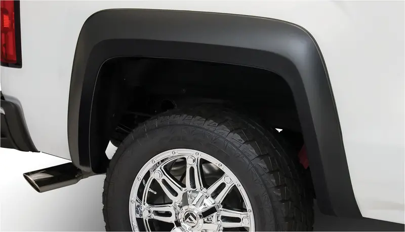 Bushwacker 40146-02 Extend-A-Fender Flare Kit – Bolt-On Widebody Styling 1