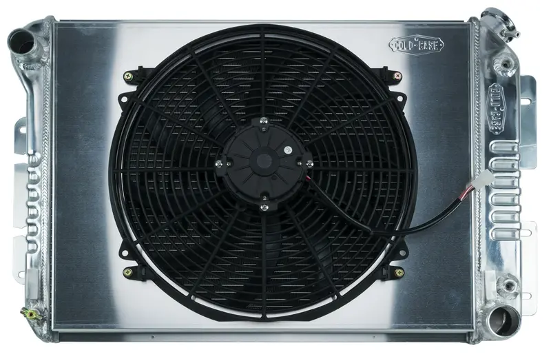 Cold Case Chc11Ak Aluminum Radiator With 16-Inch Electric Fan – Fits 1967–1969 Camaro & Firebird Big Block At 1