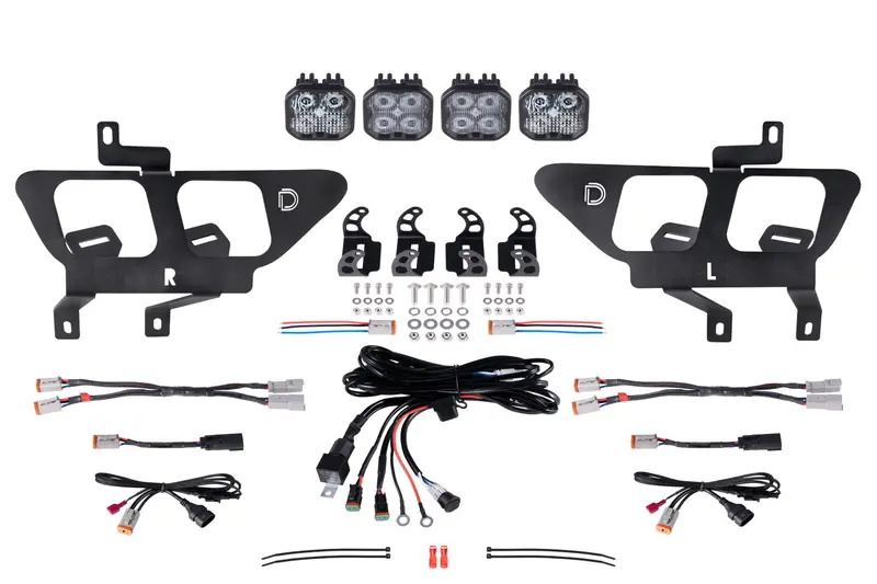 Diode Dynamics Ss3 Led Fog Light Kit – White Output, Plug-And-Play For 2021–2022 Ford F-150 1