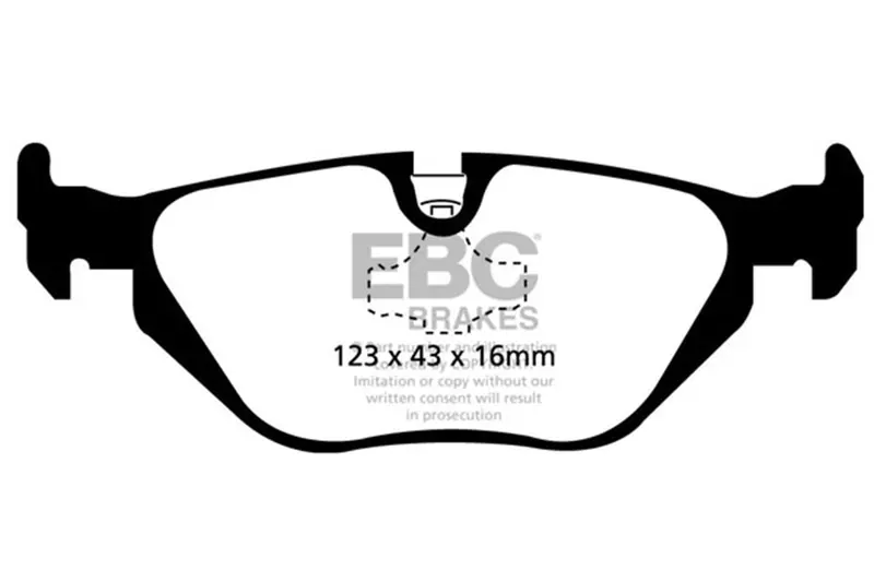 Ebc Brakes Dp51079Ndx Bluestuff Ndx Full-Race Ceramic Brake Pads 1