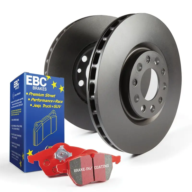Ebc Redstuff Performance Brake Kit – Includes S12 Pads And Rk Drilled Rotors (Part #S12Kf1487) 1