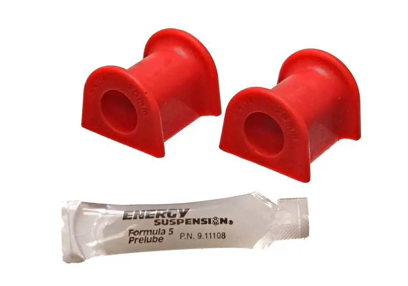 Energy Suspension 5.5145R Red Rear Sway Bar Bushing Kit – 12Mm Bar Diameter, Polyurethane 1