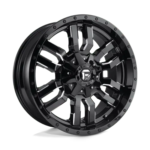 Fuel D595 Forged Alloy Wheel – 18X9 Inch, 8X170 Bolt Pattern, Gloss Black Machined Lip 1