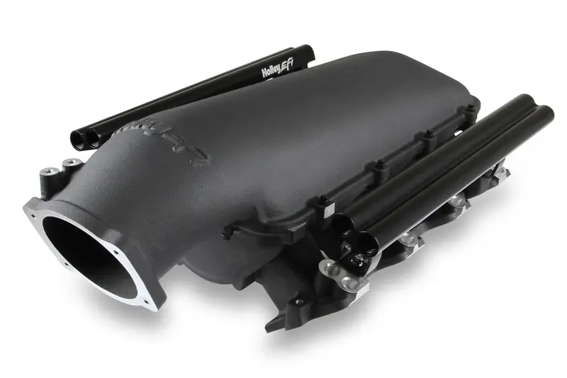 Holley Efi 300-624Bk Lo-Ram Intake Manifold – Black Finish 1