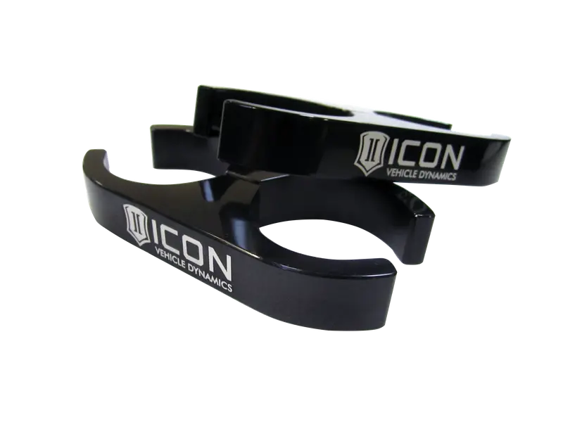 Icon Vehicle Dynamics 614600 Billet Aluminum Reservoir Clamp Kit For 2.0 Series Shocks 1
