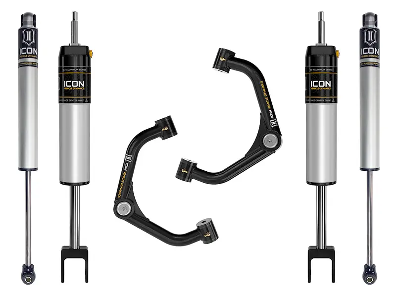 Icon Vehicle Dynamics K78351T Stage 1 Lift System For 2020+ Gm 2500Hd/3500 — 0–2 Inch Adjustable W/ Tubular Ucas 1