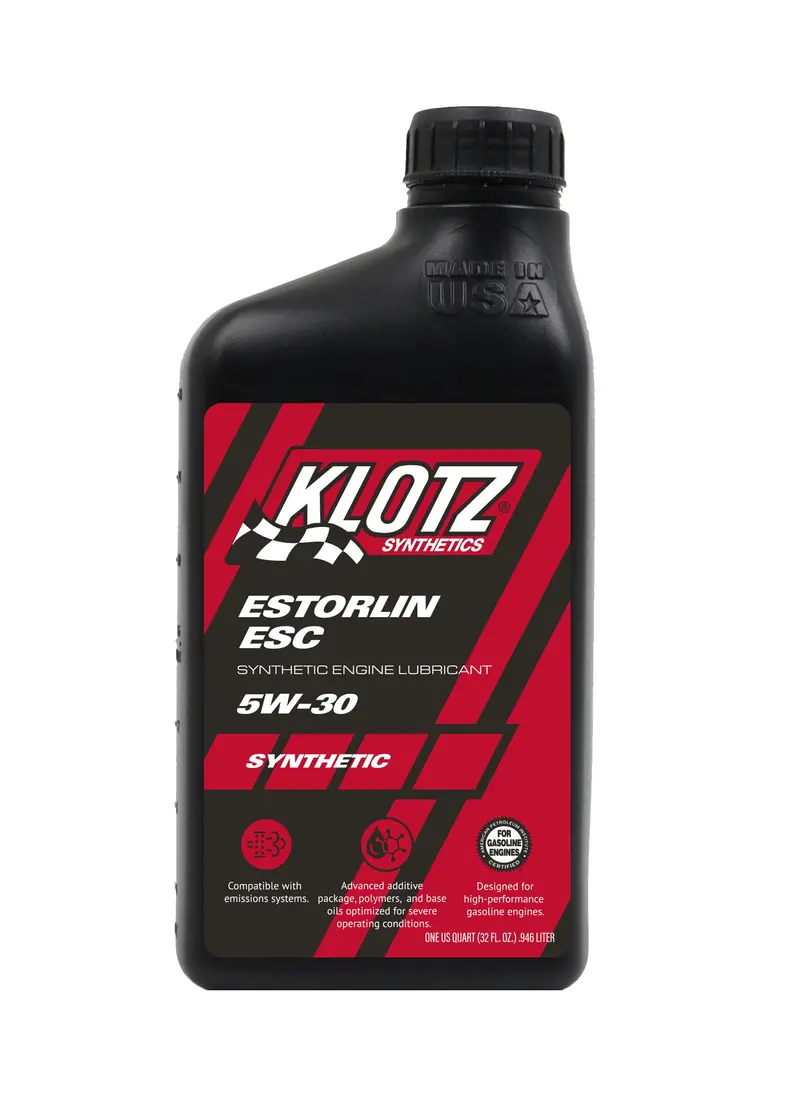Klotz Ke-435 Estorlin Esc 5W-30 Synthetic Lubricant – 1 Quart, Racing-Grade Engine Oil 1