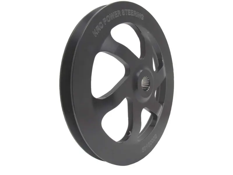 Krc Power Steering Aluminum V-Belt Pulley – 6-Inch Diameter 1