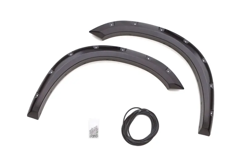 Lund Rx203Ta Rivet-Style Fender Flare Kit – Textured Black, Full Coverage Set 1