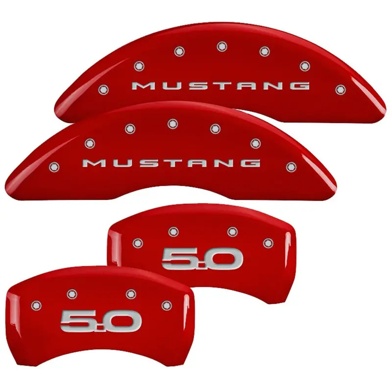 Mgp Red Caliper Covers For 2015+ Ford Mustang Gt – Model 10200Sm52Rd 1