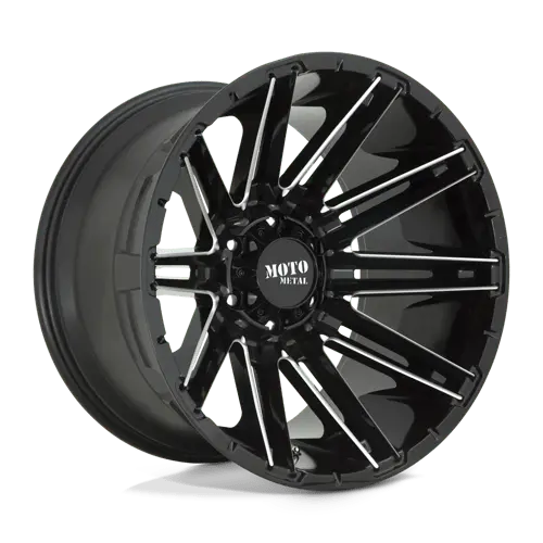 Moto Metal Mo998 20X12 Inch Black Machined Off-Road Wheel – 5X5.0 Bolt Pattern, -44Mm Offset 1