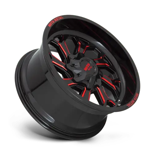 Moto Metal Mo999 22X12 Wheel – Gloss Black Machined Face, 8X170 Bolt Pattern, -44Mm Offset (Mo99922287944N) 1