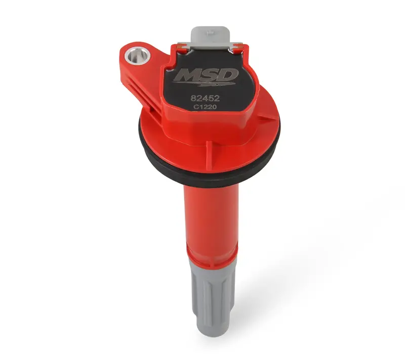 Msd 82452 Blaster Direct Ignition Coil; Direct Bolt-In To Factory Connectors; Red; Single; 1