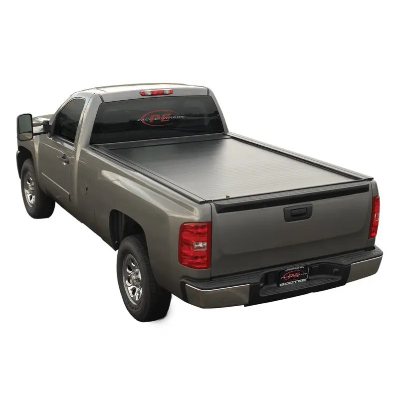 Pace Edwards Full-Metal Jackrabbit Tonneau Cover – Hard-Folding Truck Bed Enclosure 1