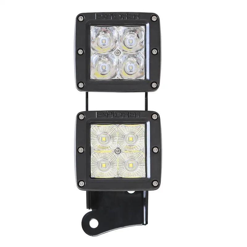Pro Comp Suspension 76410P Dual Led Sport Light Kit 07 - Pres Wrangler Jk Pro Comp Suspension 1