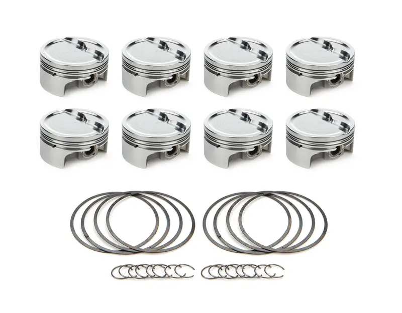 Race Tec Dished Piston Set For Small-Block Ford – 4.040" Bore, -16.5Cc Dish Volume 1