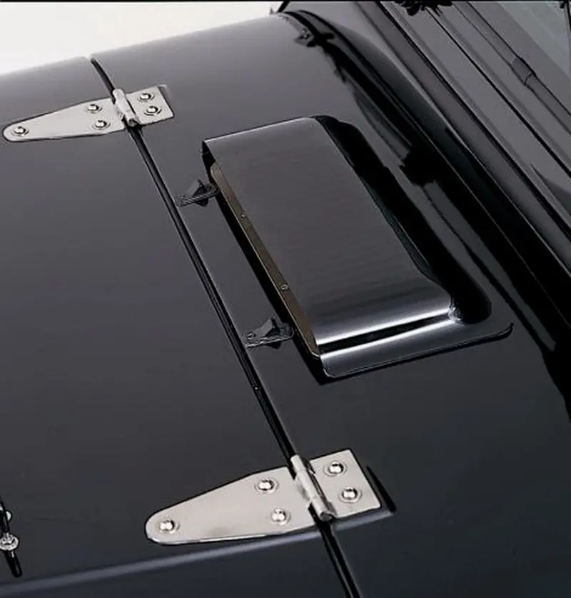 Rampage Smoke-Tinted Air Scoop – Hood-Mounted Intake Enhancer 1