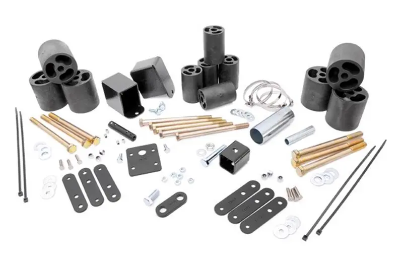 Rough Country Rc606 3 Inch Jeep Body Lift Kit Auto Transmission 97-06 Wrangler Tj Rough Country 1