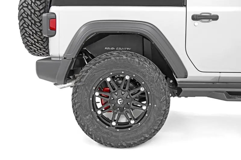 Rough Country Rear Inner Fender Liners For 2018–2020 Jeep Wrangler Jl 1
