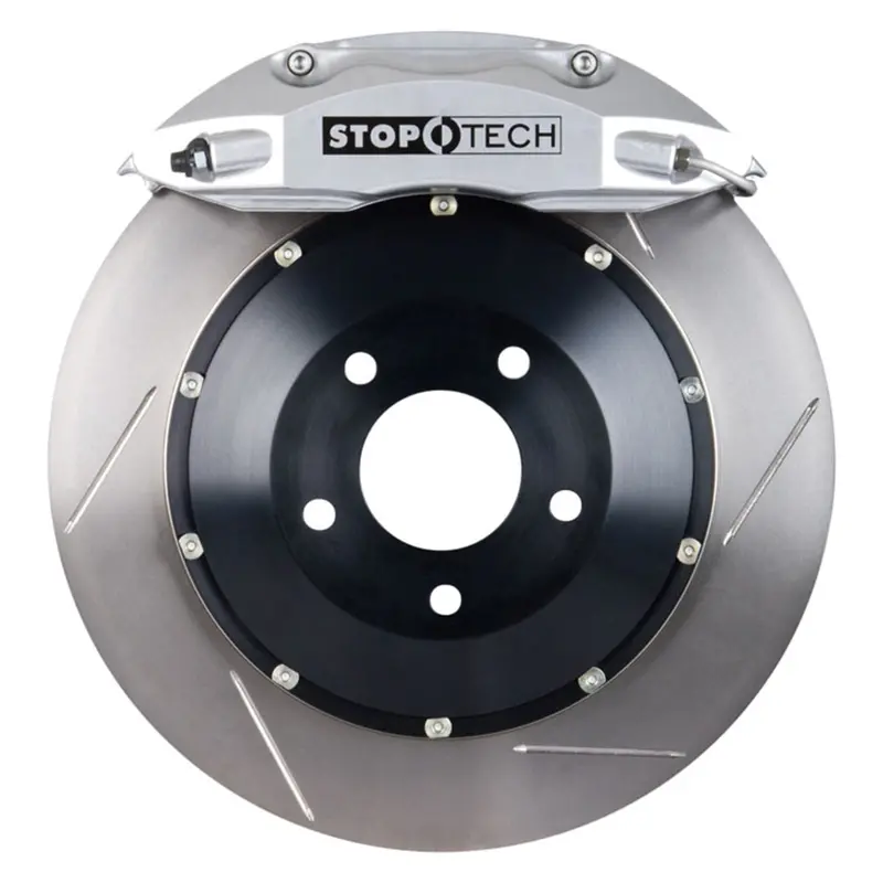 Stoptech 83.240.4300.61 Big Brake Kit – Two-Piece Front Rotors, High-Capacity Calipers 1