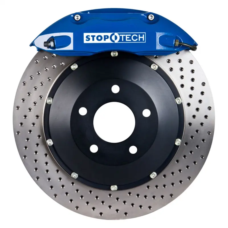 Stoptech 83.427.4300.22 Big Brake Kit – Two-Piece Front Rotors With Street-Tuned Calipers 1