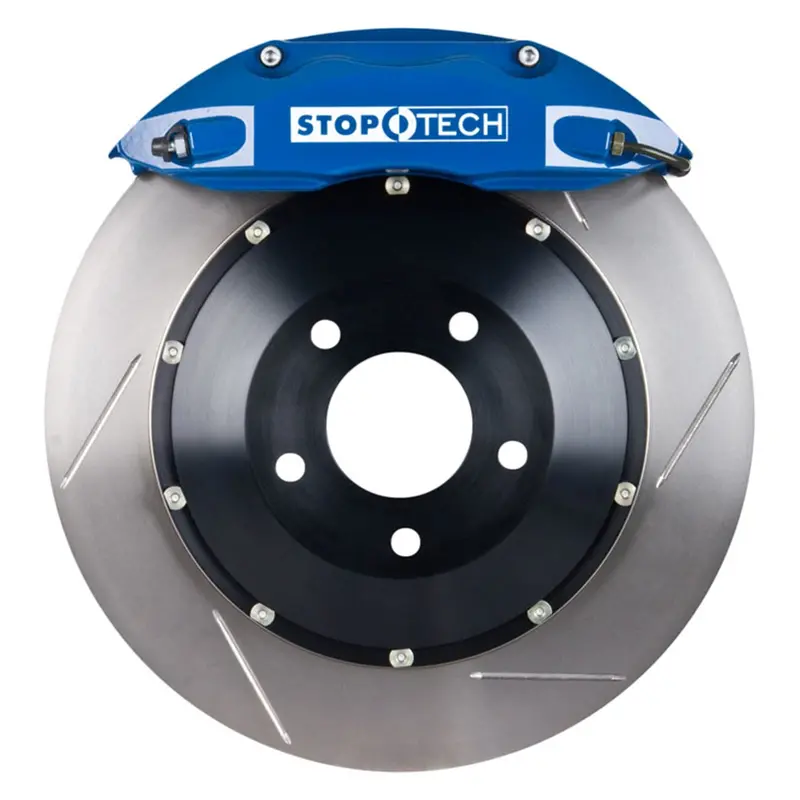 Stoptech Big Brake Kit – Front 2-Piece Drilled & Slotted Rotors 1