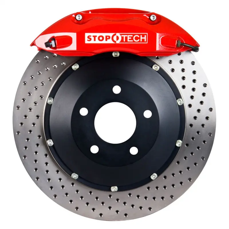 Stoptech Big Brake Kit – Two-Piece Front Rotors With Aluminum Hats 1