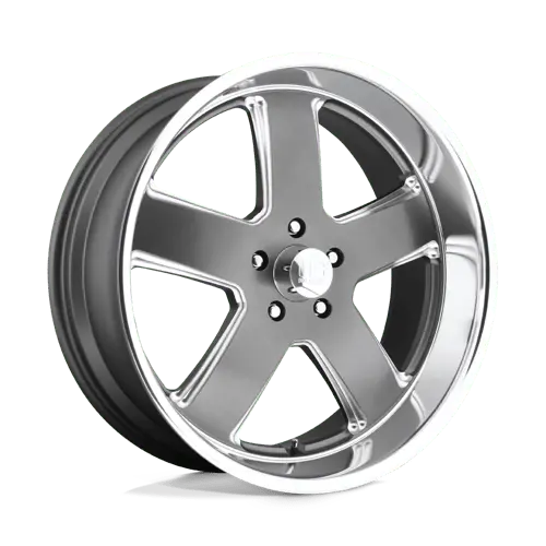 Us Mag U11820806145 U118 Alloy Wheel – 20X8, 5X4.75, Matte Gunmetal, +1Mm Offset 1