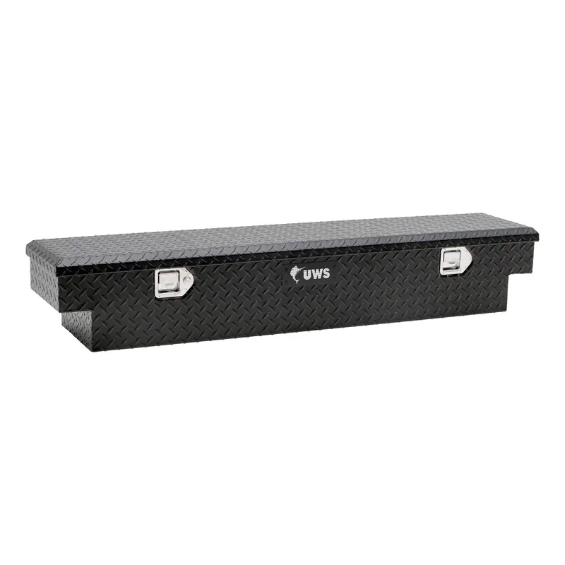 Uws Matte Black Aluminum Utv Tool Box For Polaris Models – Ltl Delivery Only 1