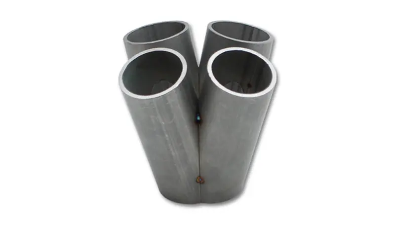Vibrant Performance 2466 4-Into-1 Turbo Manifold – 304 Stainless Steel Merge Collector 1