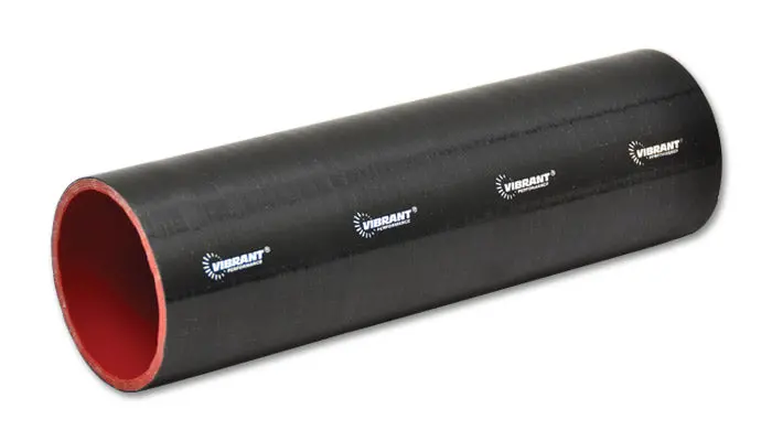 Vibrant Performance 27151 Black 4-Ply Silicone Hose Sleeve – 3" Inner Diameter × 12" Length 1