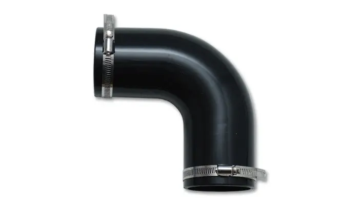 Vibrant Performance Non-Reinforced 90° Silicone Elbow – 3.5-Inch Id, 5-Inch Tall, Black 1