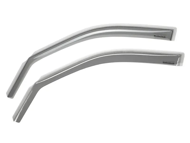 Weathertech 70064 Light Smoke Front Window Deflectors – Precision-Fit Vent Visors 1